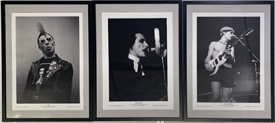 Lot 488 - THE DAMNED - TIFFANY'S, 1982 - TWO FRAMED IMAGES.