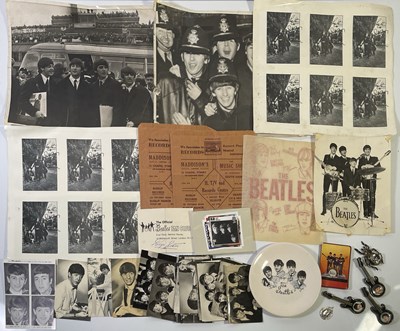 Lot 695 - THE BEATLES - ORIGINAL MEMORABILIA INC 1965 DIARY/PHOTOGRAPHS ETC.
