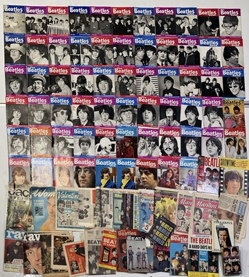 Lot 696 - THE BEATLES - COLLECTABLE BOOKS. AND MAGAZINES INC LARGE RUN OF MONTHLY BOOKS.