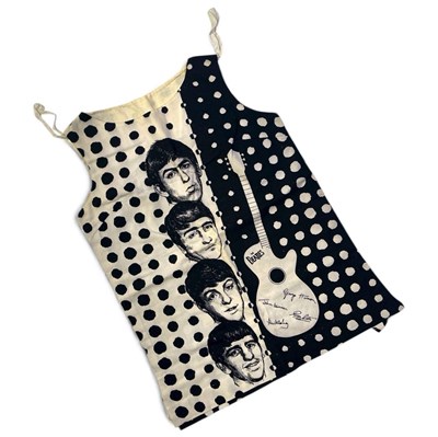Lot 698 - THE BEATLES - ORIGINAL 1960S DUTCH MADE DRESS.