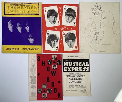 Lot 699 - THE BEATLES - PROGRAMME COLLECTION.