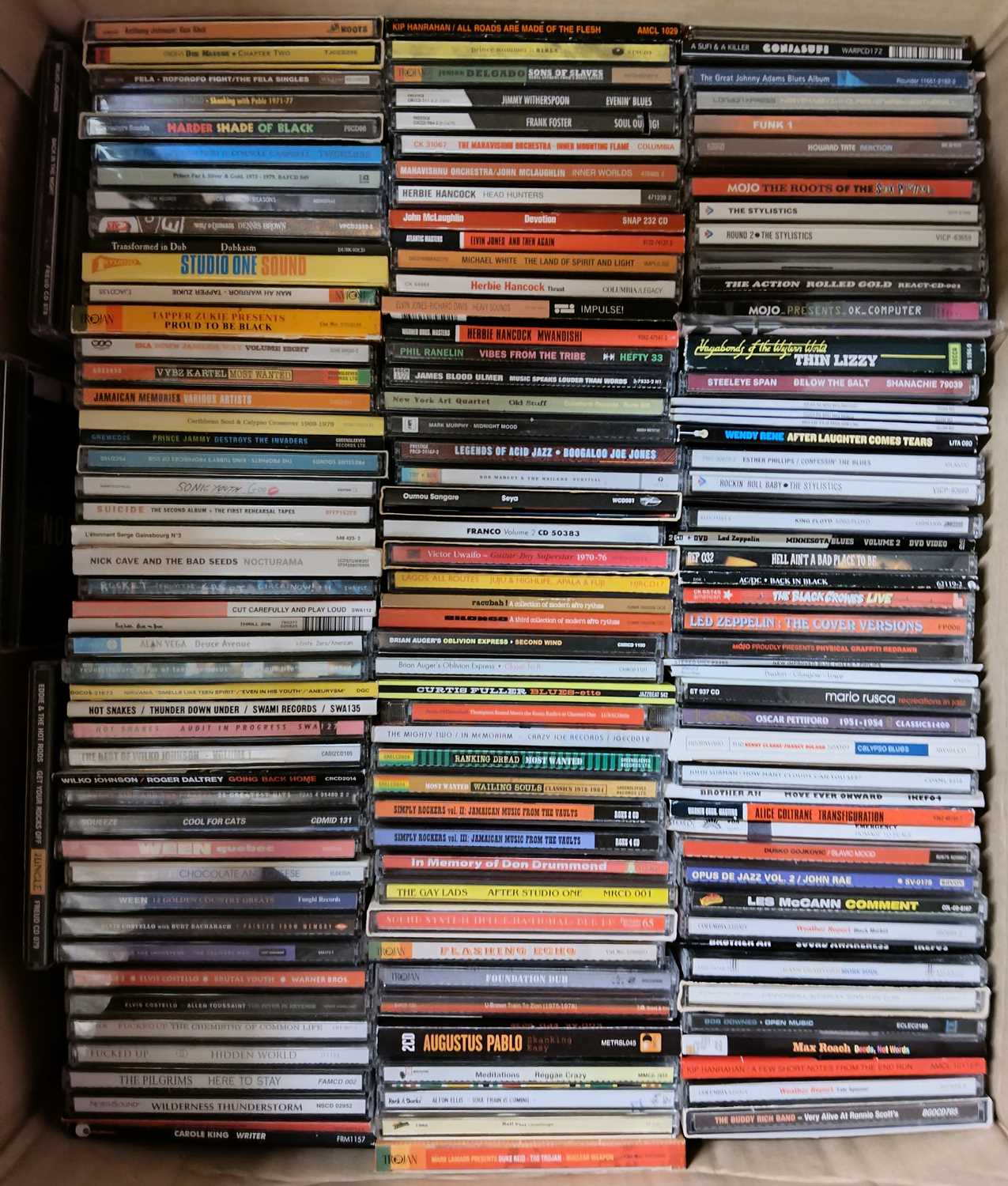 Lot 35 - MIXED ROCK, POP, AND JAZZ COLLECTION