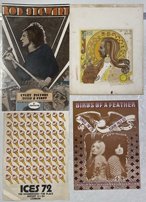 Lot 76 - LP ARTWORK INC ORIGINAL JULIE FELIX DESIGNS.