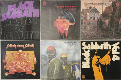 Lot 750 - BLACK SABBATH - LP COLLECTION (WITH UK VERTIGO SWIRLS)