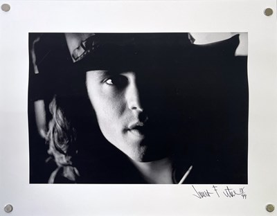 Lot 420 - THE DOORS - JIM MORRISON - LIMITED EDITION JAMES FORTUNE SIGNED PRINT.