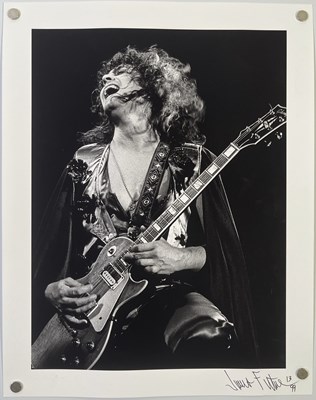 Lot 426 - T.REX - MARC BOLAN - LIMITED EDITION JAMES FORTUNE SIGNED PRINT.
