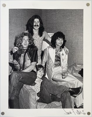 Lot 428 - LED ZEPPELIN - LIMITED EDITION JAMES FORTUNE SIGNED PRINT.