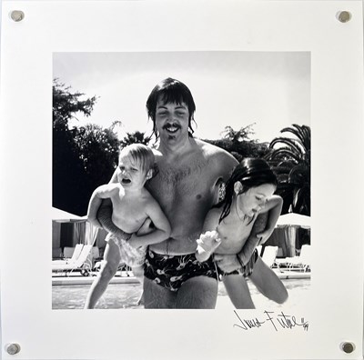 Lot 429 - THE BEATLES - PAUL MCCARTNEY - LIMITED EDITION JAMES FORTUNE SIGNED PRINT.