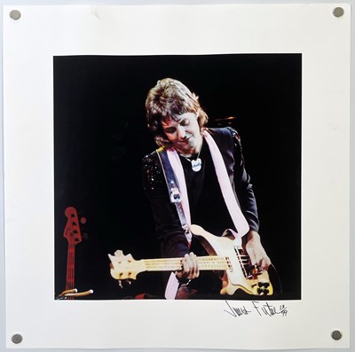 Lot 431 - THE BEATLES / PAUL MCCARTNEY - LIMITED EDITION JAMES FORTUNE SIGNED PRINT.