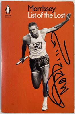 Lot 477 - THE SMITHS - MORRISSEY SIGNED 'LIST OF THE LOST' BOOK