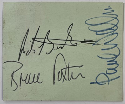 Lot 435 - THE JAM - FULLY SIGNED CARD.