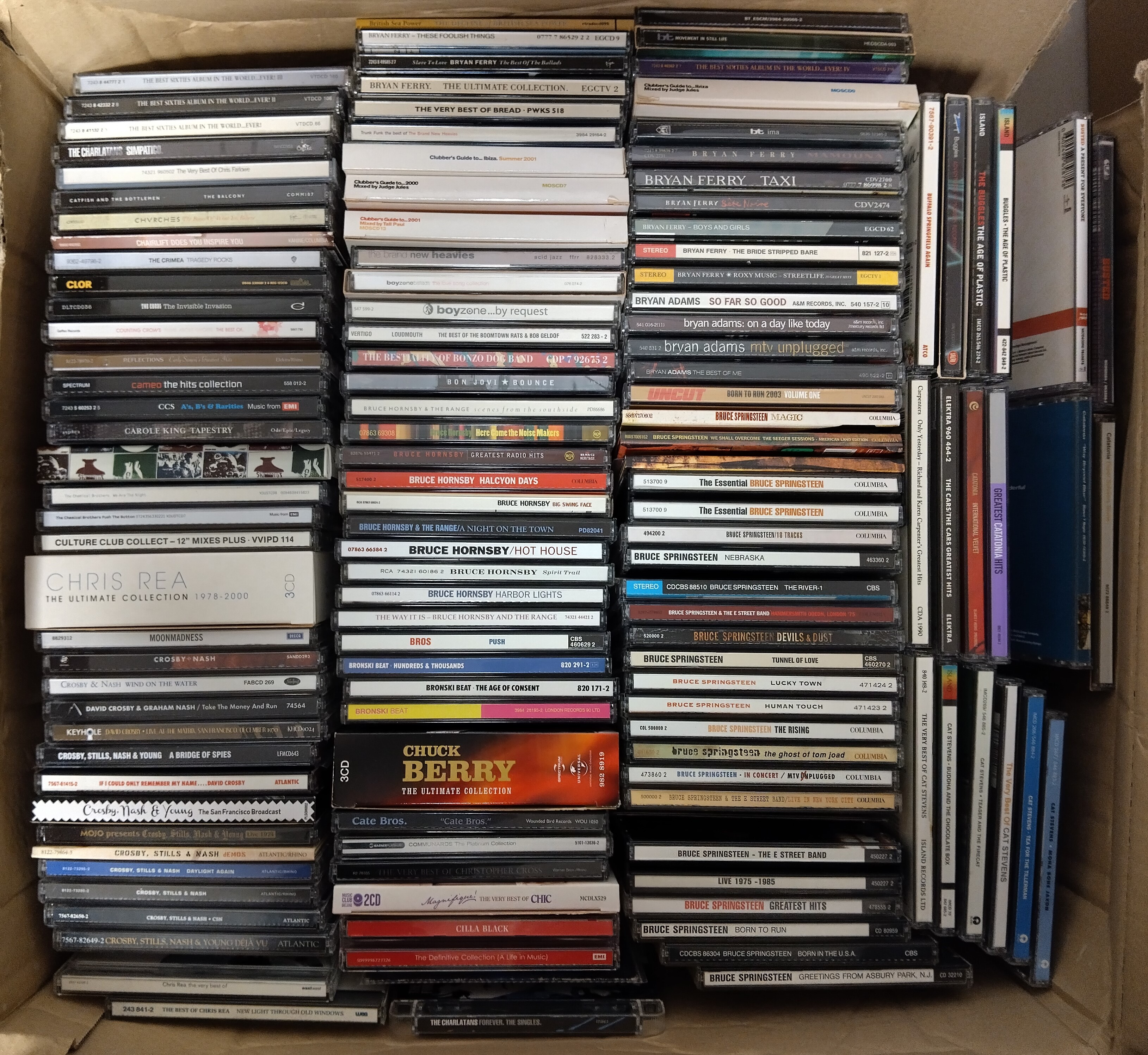 Lot 41 - MIXED ROCK AND POP CD COLLECTION