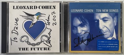 Lot 294 - LEONARD COHEN - SIGNED CDS.