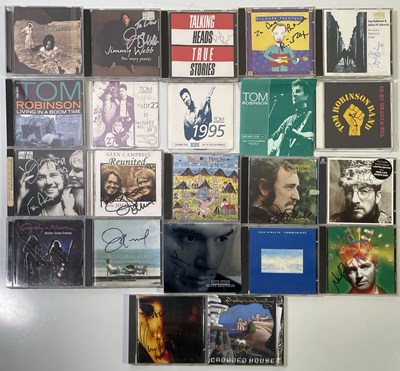 Lot 295 - CLASSIC ROCK AND POP - SIGNED CDS.