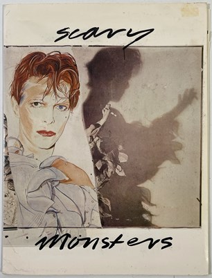 Lot 512 - DAVID BOWIE - ORIGINAL AND COMPLETE 'SCARY MONSTERS' PRESS KIT.
