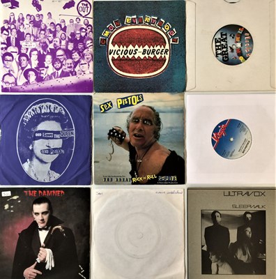 Lot 207 - PUNK/ ALT/ WAVE - 7" COLLECTION