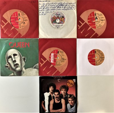 Lot 209 - QUEEN - 7" DEMOS/ PROMOS/ FACTORY SAMPLES ETC