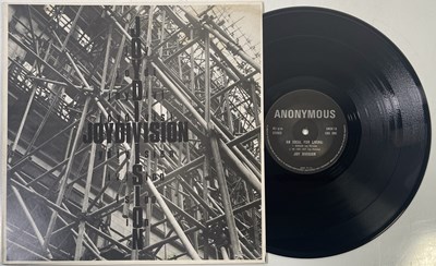 Lot 11 - JOY DIVISION - AN IDEAL FOR LIVING (ORIGINAL UK 12" RELEASE - ANON 1 - EX+/EX)