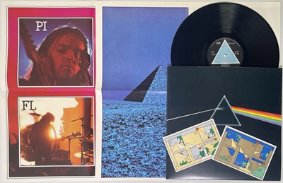Lot 16 - PINK FLOYD - THE DARK SIDE OF THE MOON LP (UK SOLID BLUE TRIANGLE - SHVL 804 - EX+/EX)