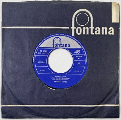 Lot 30 - AMBROSE SLADE - GENESIS 7" (ORIGINAL UK STOCK COPY - FONTANA TF 1015)