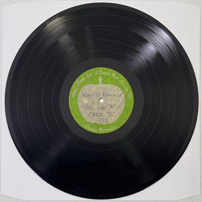 Lot 34 - DELANEY & BONNIE - THE ORIGINAL DELANEY & BONNIE LP (ORIGINAL APPLE CUSTOM RECORDING DOUBLE-SIDED ACETATE RECORDING)