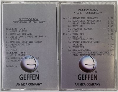 Lot 35 - NIRVANA - PROMO CASSETTE RARITIES PACK