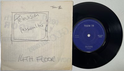 Lot 39 - TELEVISION PERSONALITIES - 14TH FLOOR 7" (77089 - RARE 'REVERSE TEEN' SLEEVE)