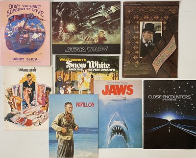 Lot 288 - FILM PROGRAMMES AND BOOKLETS - STAR WARS / JAWS ETC.