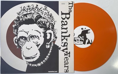 Lot 59 - BANKSY - THE BANKSY YEARS LP (BANKS01 - ORANGE VINYL - NO. 0093)