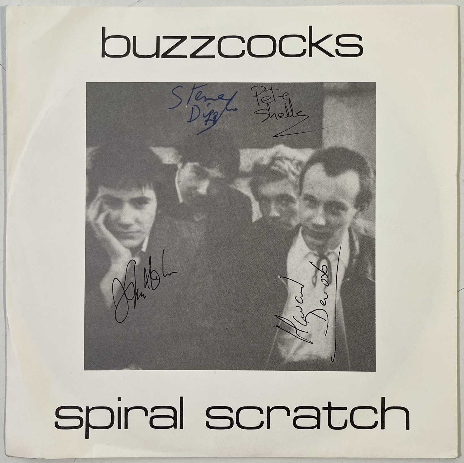 Lot 490 - BUZZCOCKS - FULLY SIGNED COPY OF SPIRAL