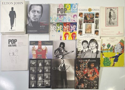 Lot 131 - MUSIC AND ENTERTAINMENT AUCTION CATALOGUES INC ELTON JOHN SOTHEBY'S.