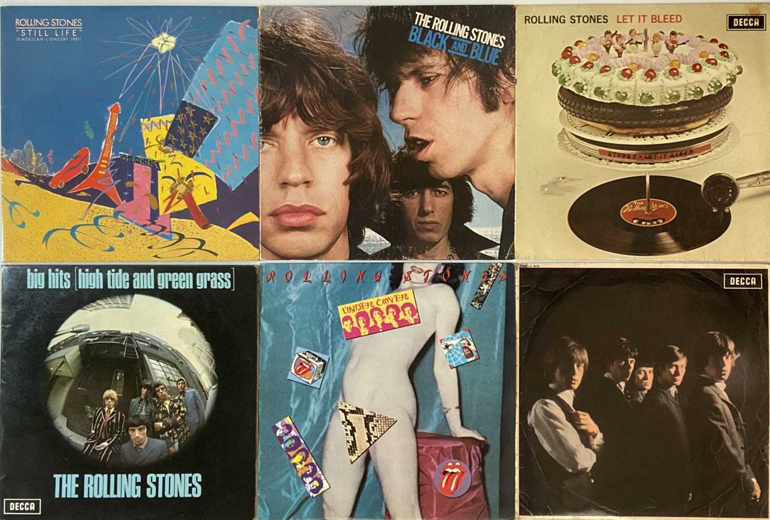 Lot 837 - THE ROLLING STONES - LPs