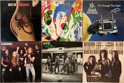 Lot 838 - METAL/HEAVY ROCK - LPs