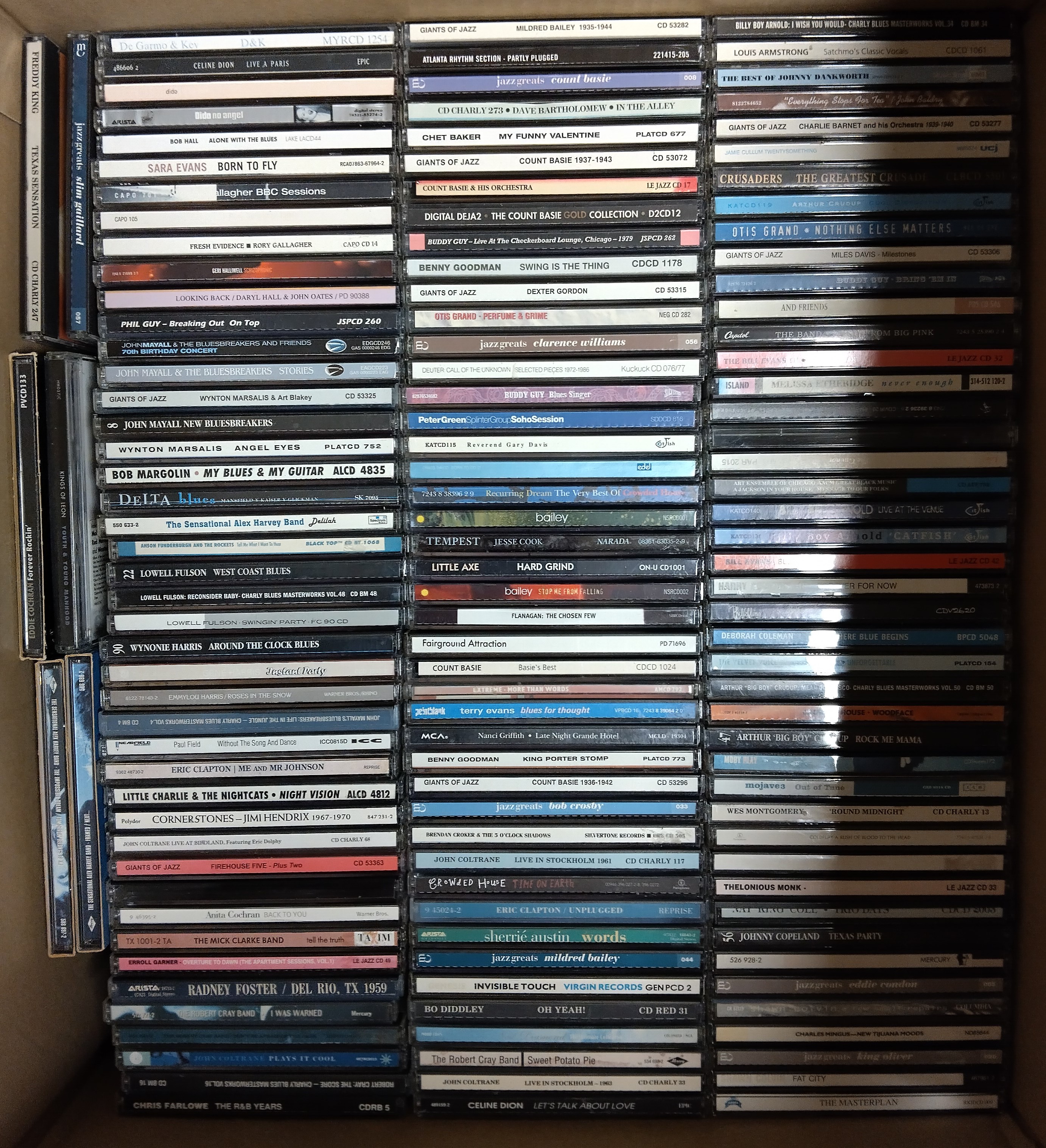 Blue Cds Lot 60 - JAZZ AND BLUES CD COLLECTION