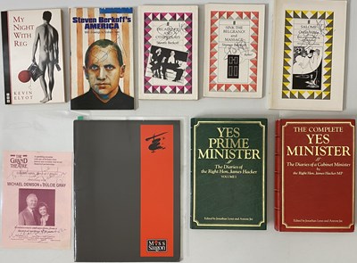 Lot 195 - THEATRE / FILM - SIGNED ITEMS COLLECTION.