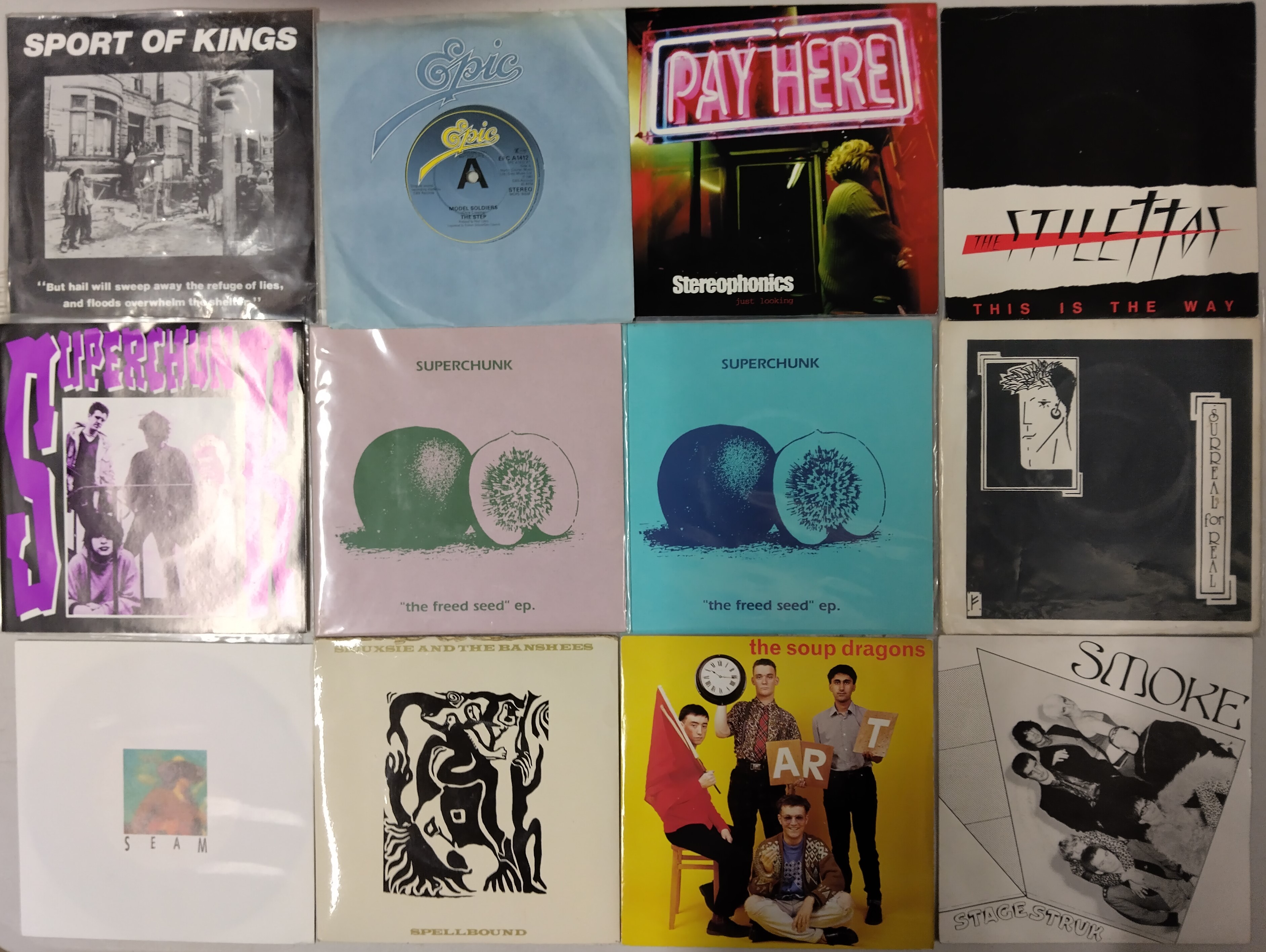 Lot 1080 - ALT ROCK ACROSS THE DECADES - 'S' ARTISTS