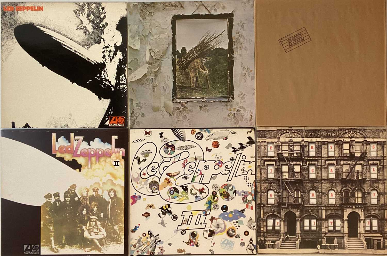 Lot 224 - LED ZEPPELIN - LPs