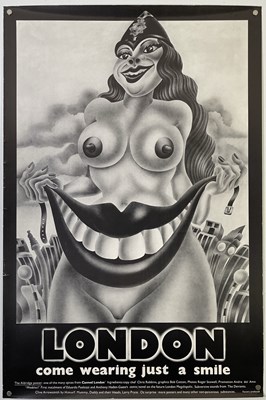 Lot 220 - COUNTERCULTURE - ORIGINAL 1968 ALAN ALDRIDGE POSTER.