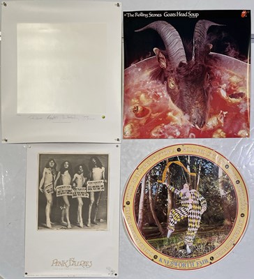 Lot 221 - MUSIC POSTERS INC ROLLING STONES/BEATLES/PINK FAIRIES.