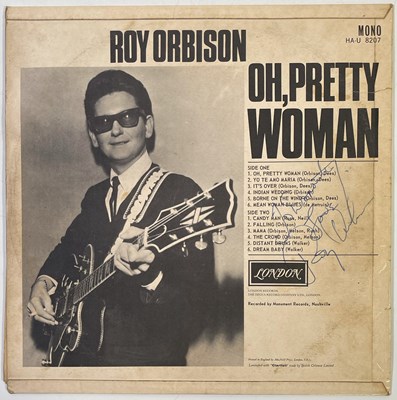 Lot 301 - ROY ORBISON - SIGNED LP.