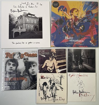 Lot 309 - PETE DOHERTY / BABYSHAMBLES - SIGNED LPS/7" COLLECTION.