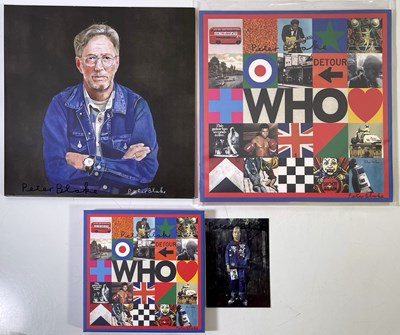 Lot 310 - PETER BLAKE - SIGNED ITEMS.