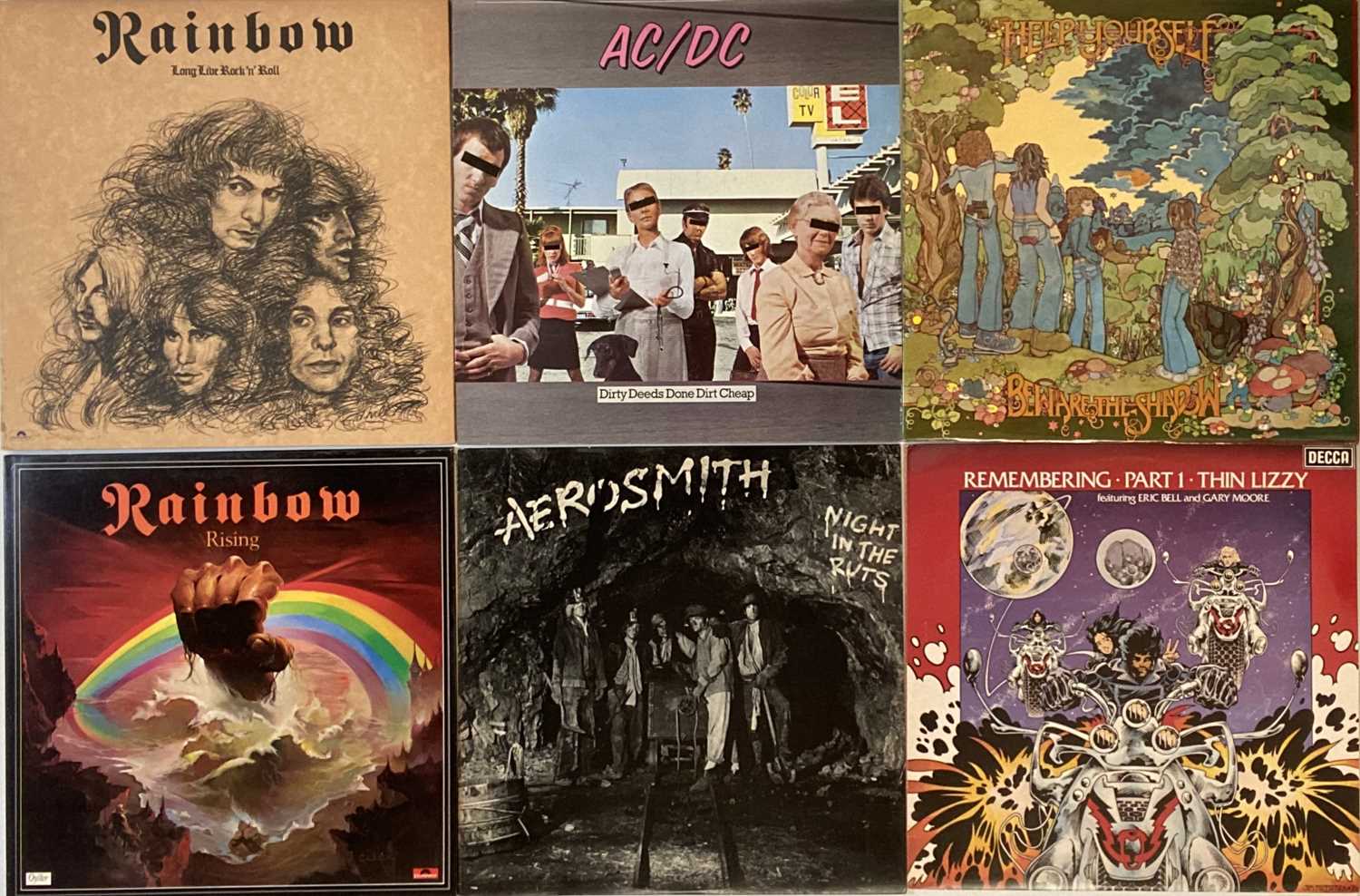 Lot 228 - HEAVY/ BLUES/ PROG ROCK - LPs