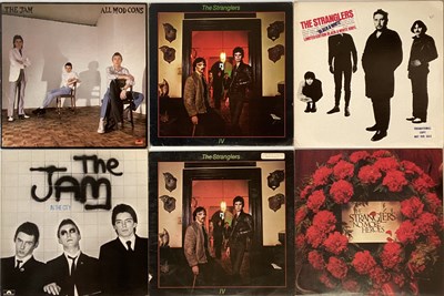 Lot 229 - THE STRANGLERS/ THE JAM - LP PACK