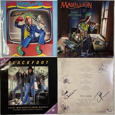 Lot 313 - SIGNED LPS INC PROCOL HARUM / MARILLION.