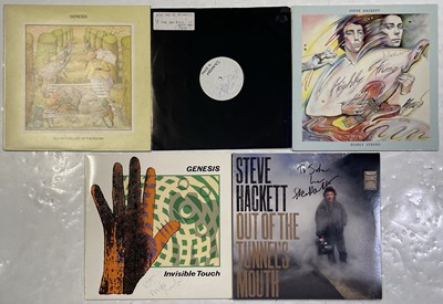 Lot 315 - GENESIS - BAND MEMBER SIGNED LPS.