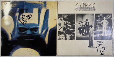 Lot 316 - GENESIS - PETER GABRIEL - SIGNED LPS.