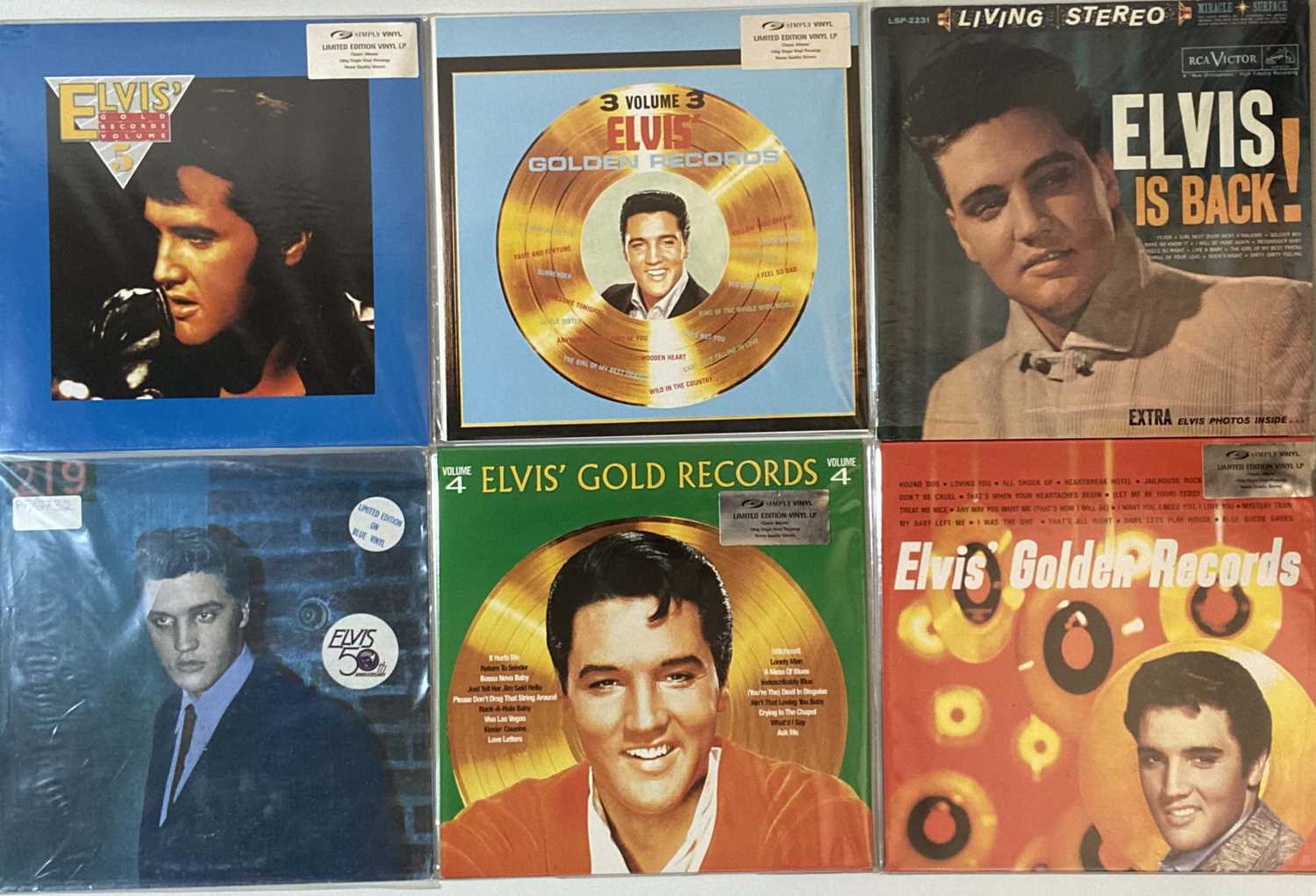 Lot 1106 - ELVIS PRESLEY - LPs (HIGH QUALITY RECENT/ANNIVERSARY PRESSINGS)