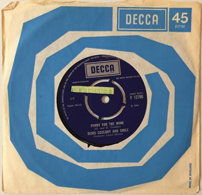 Lot 235 - DENIS COULDRY AND SMILE - PENNY FOR THE WIND 7" (F12786)