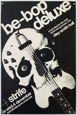 Lot 465 - BE BOP DELUXE - ORIGINAL 1970S LEEDS CONCERT POSTER.